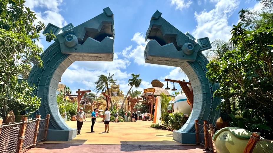 Entrada do Donkey Kong Country Entrada do Donkey Kong Country