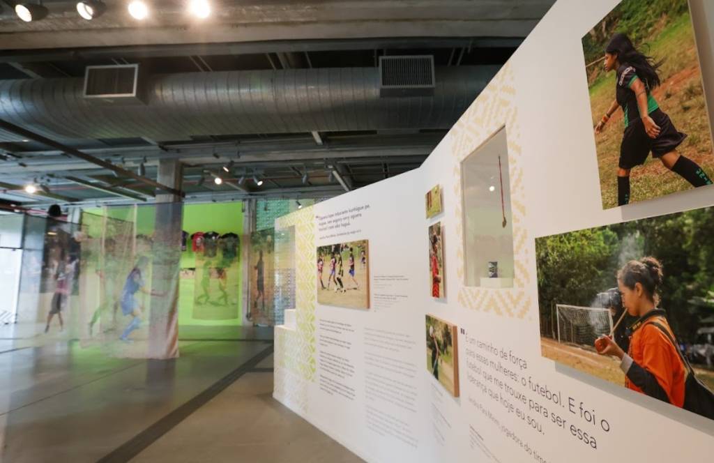 Exposição no Museu do Futebol, São Paulo Exposição no Museu do Futebol, São Paulo