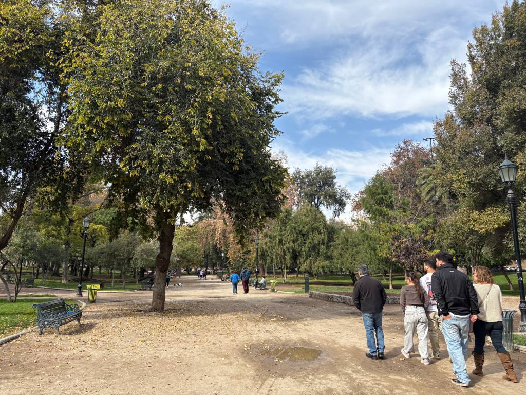 Parque Florestal, Santiago, Chile Cerro Santa Lucía, Santiago, Chile