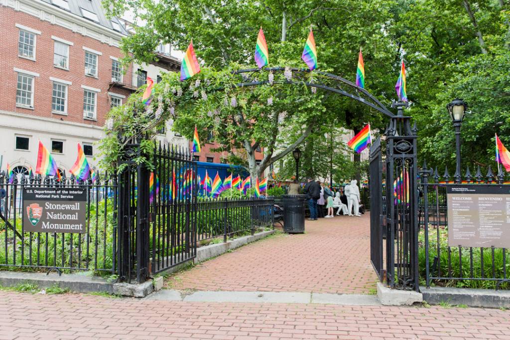 Christopher Park, West Village, Manhattan, NYC