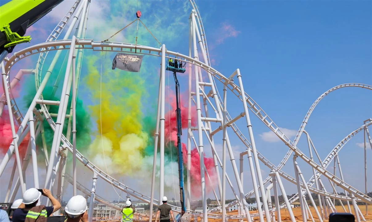 Montanha-russa recordista é o cartão de visitas do parque temático da Cacau Show, previsto para 2027