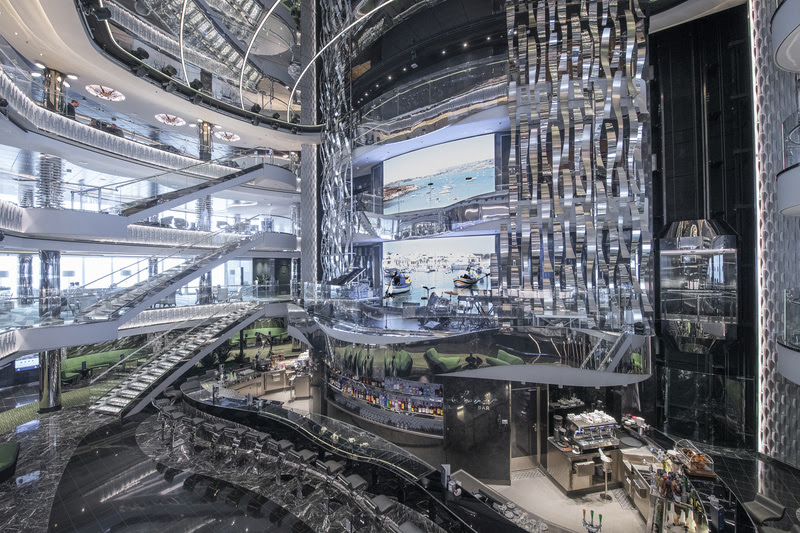 MSC Seaview, atrium