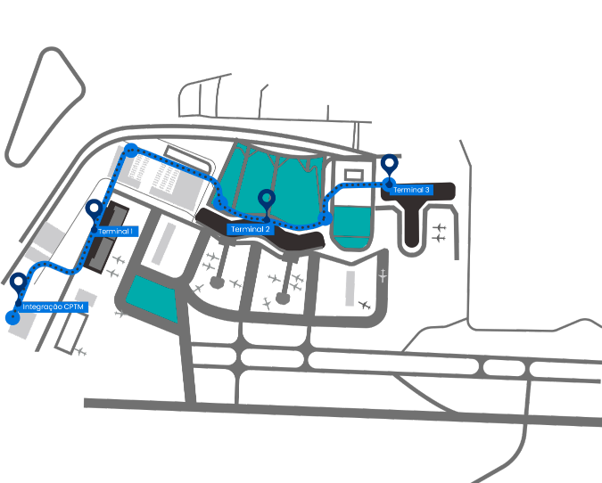 Aeroporto de Guarulhos, Guarulhos, São Paulo Aeroporto de Guarulhos, Guarulhos, São Paulo